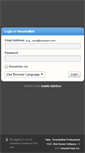 Mobile Screenshot of mail.diamondtechnicalservices.com